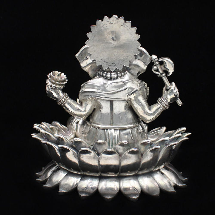 Silver Ganesh Idol