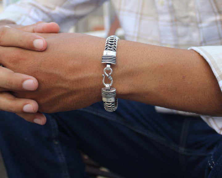 Silver Core Men's Bracelet