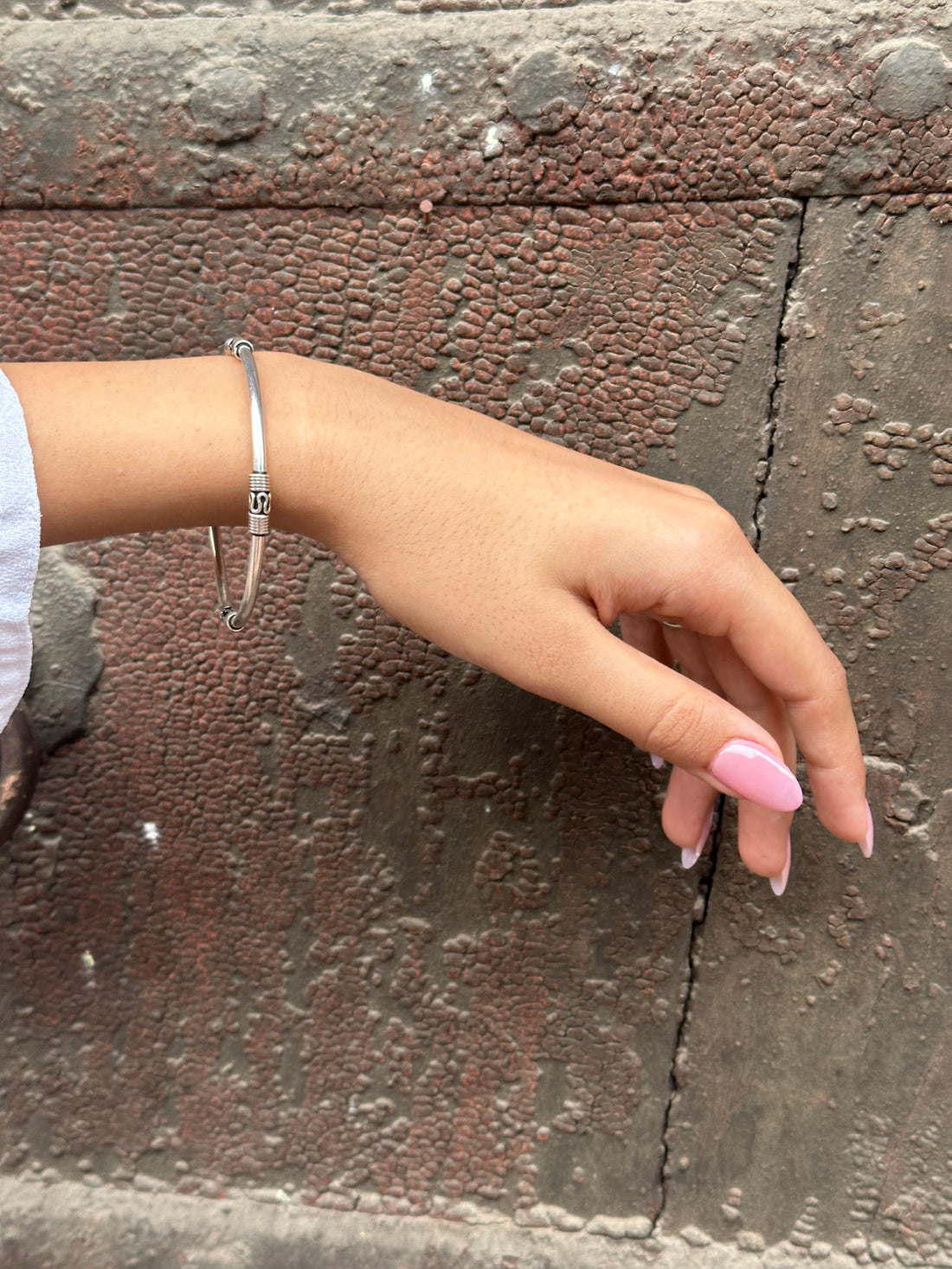 Silver Plain Bangle