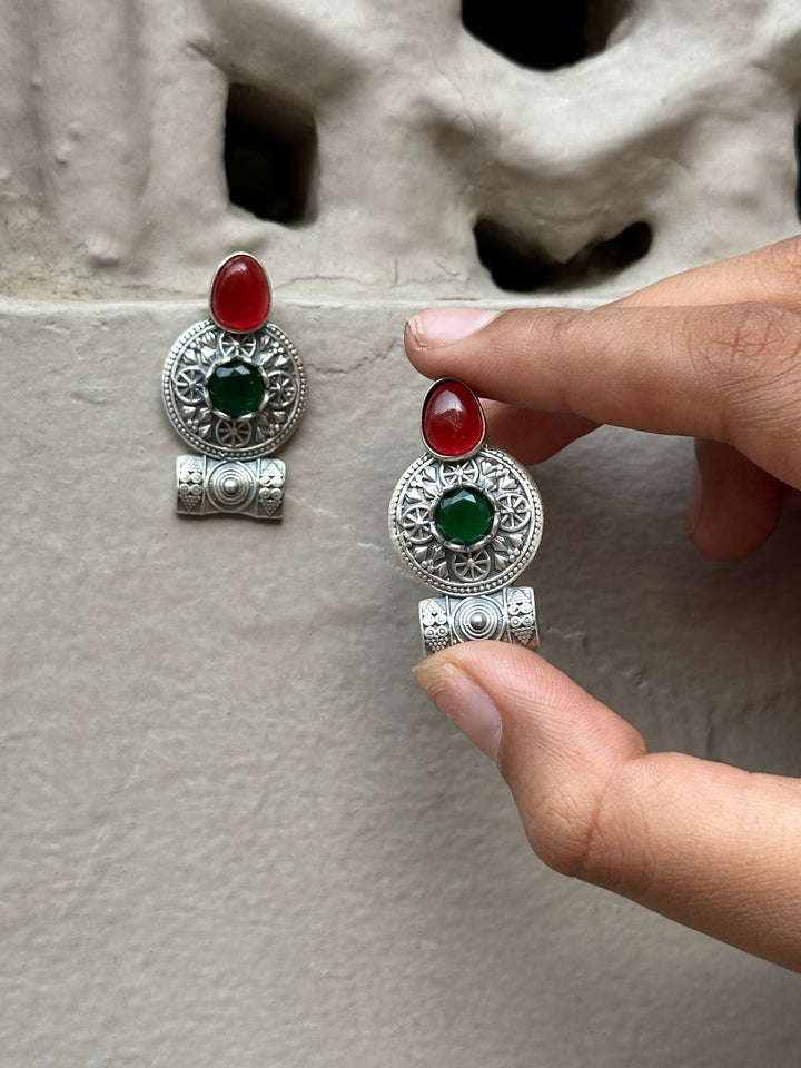 Oxidised Earrings