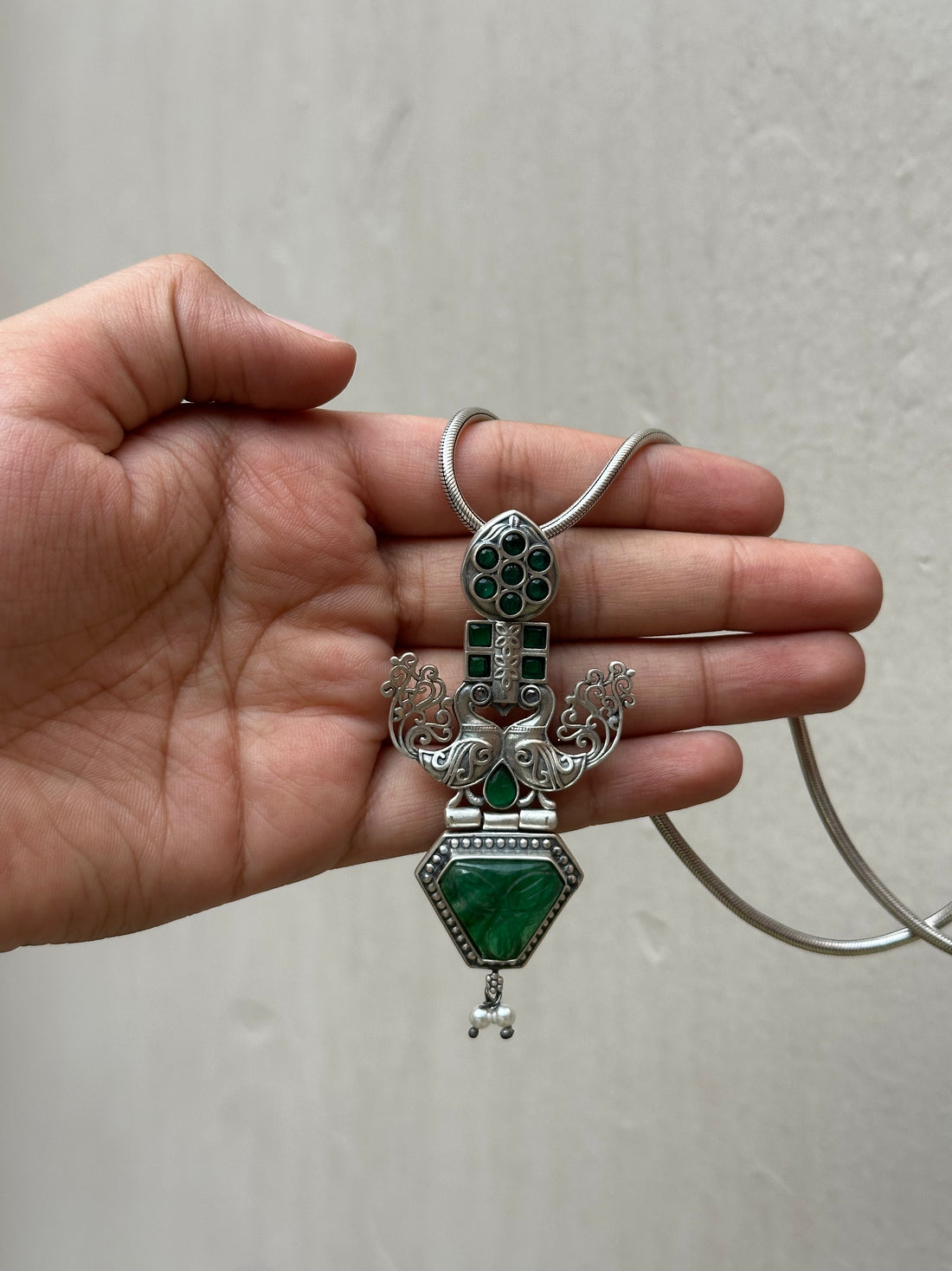 Oxidised Pendant