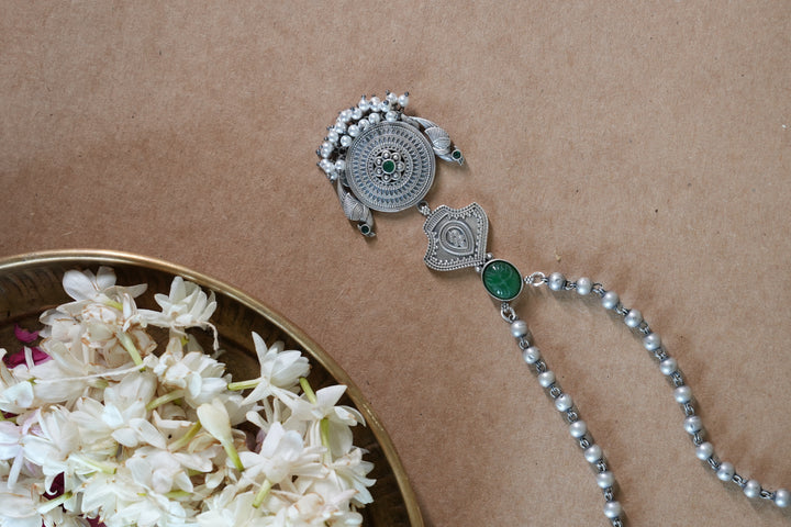 Oxidised Silver Pendant 