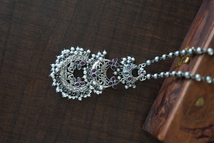 Oxidised Silver Pendant