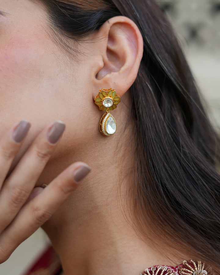 Polki Earrings