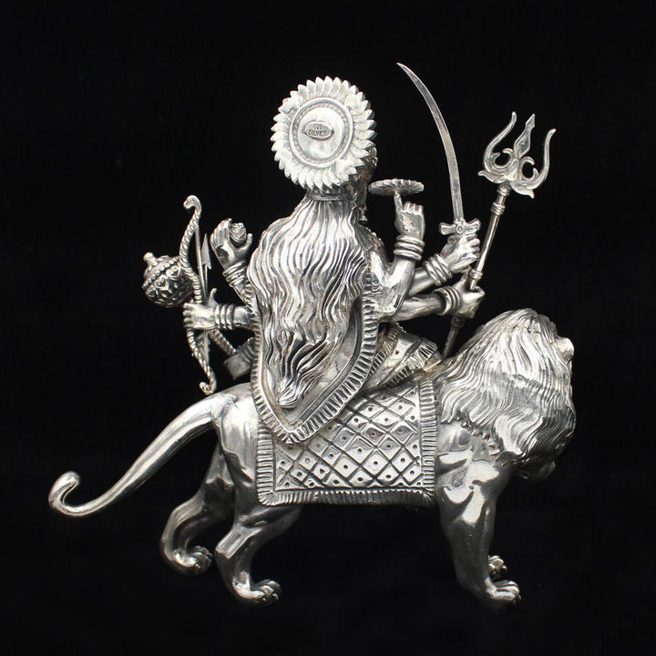 Silver Durga Mataji Murti