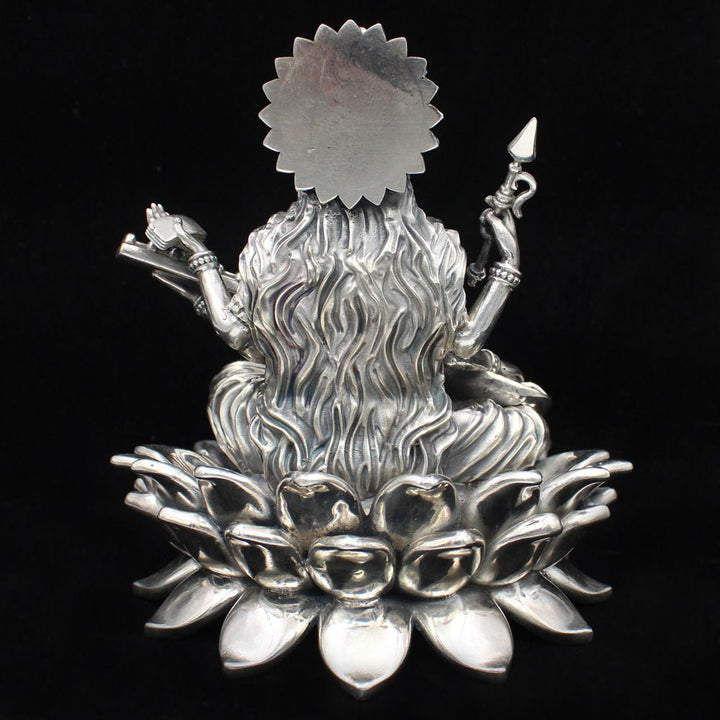 Silver Saraswatiji Murti