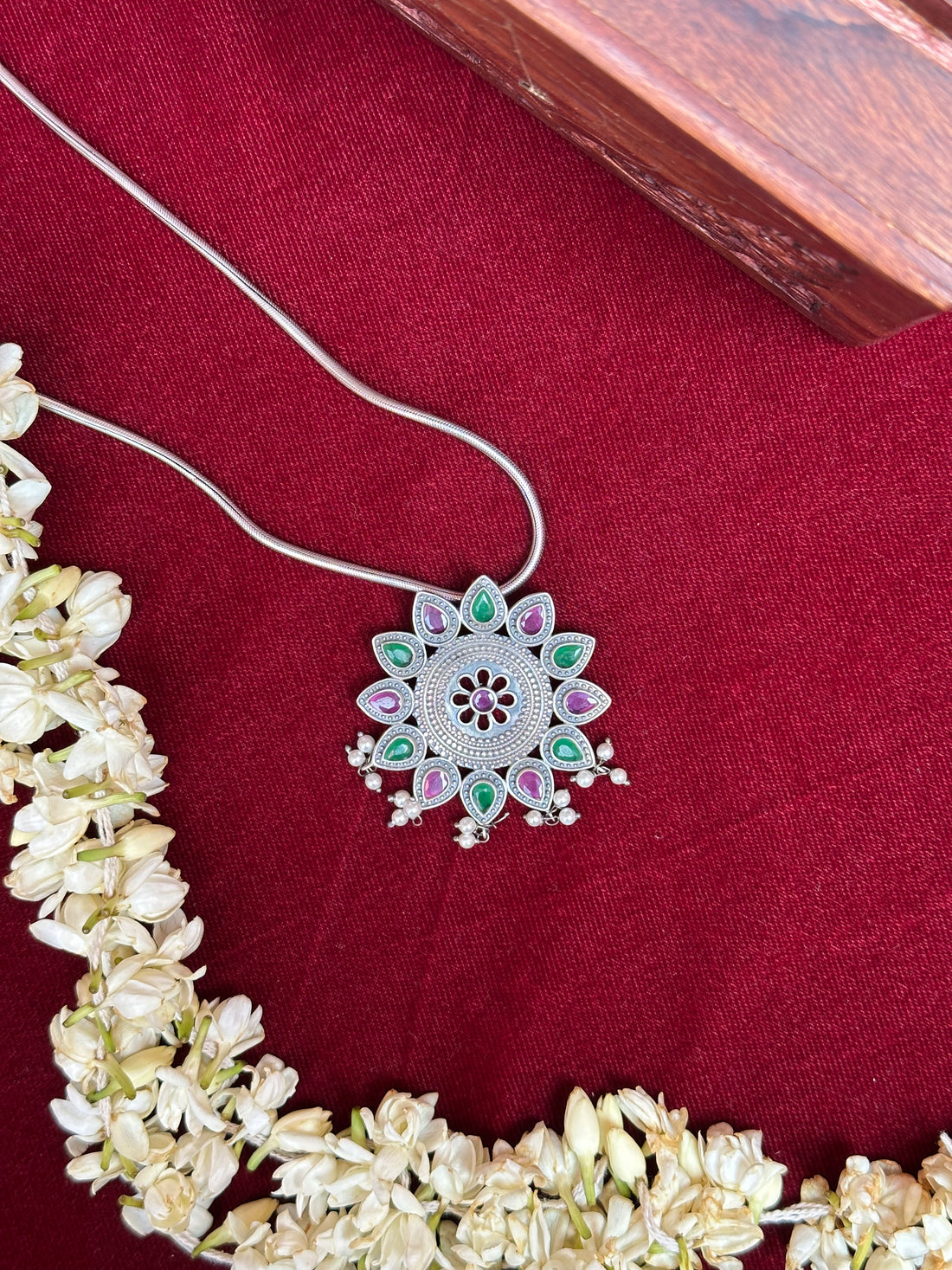 Silver Oxidised Pendant
