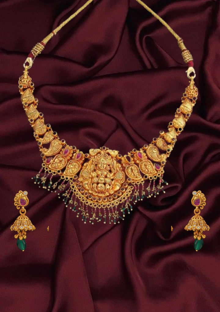 Silver Temple Necklace