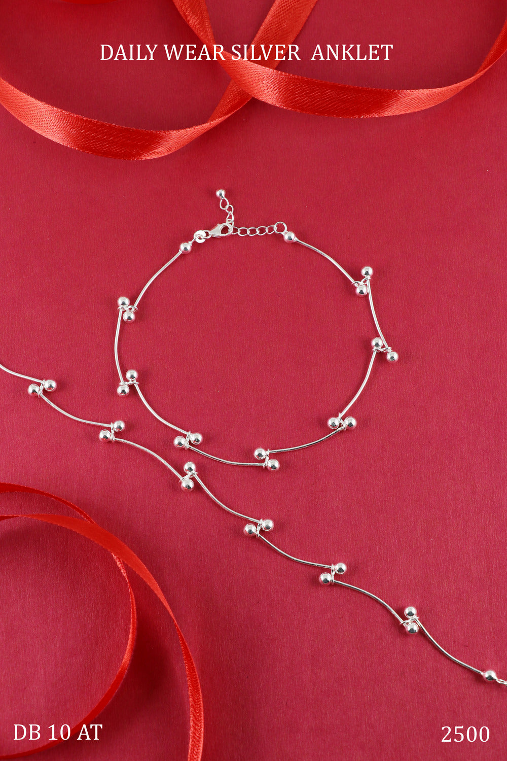 Silver Stylish Anklet