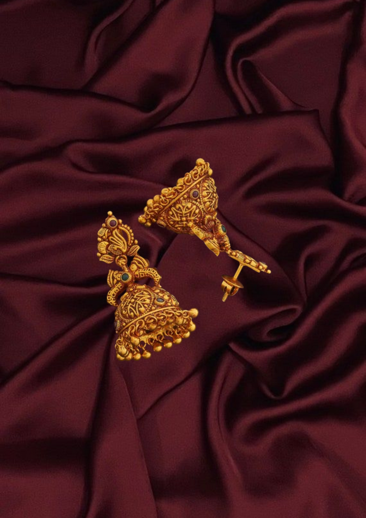 Temple Silver Earrings 