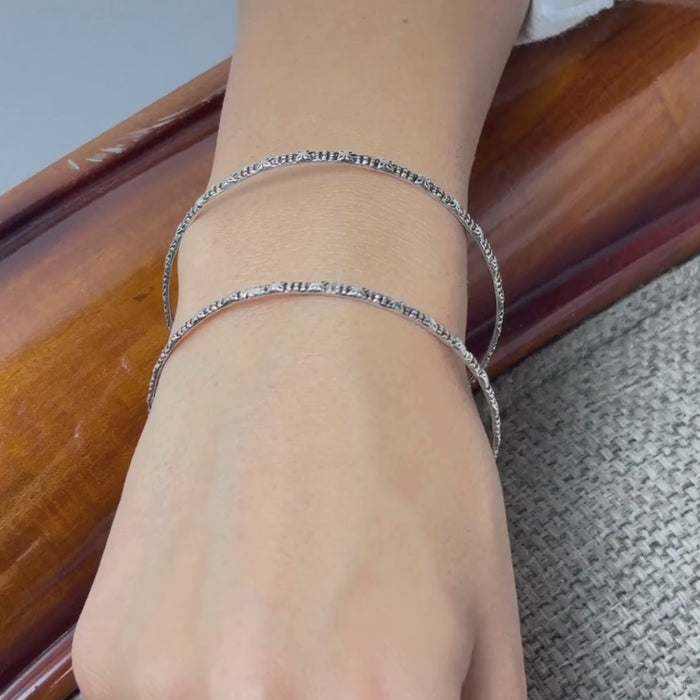 925 Silver Simple Design bangle