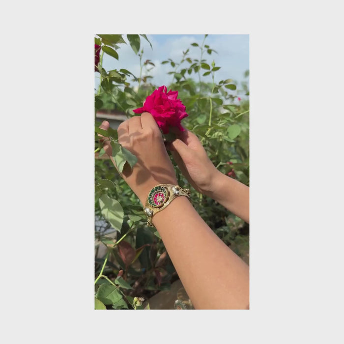 Dual Tone Fusion Varnika Bangle