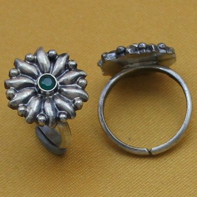 Tribal silver Toe ring India