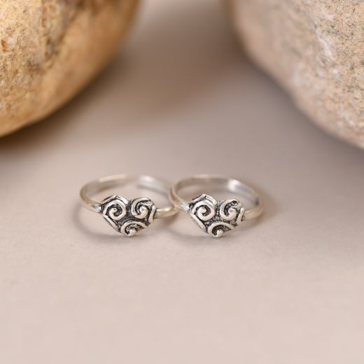Latest Toe Ring designs in silver