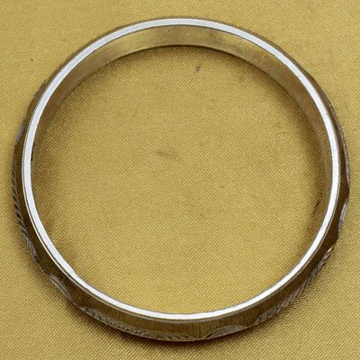 STERLING SILVER MACHINE CUT BANGLES FOR WOMEN