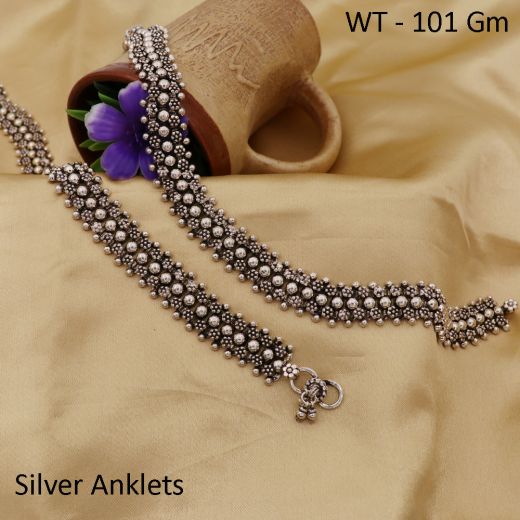 Latest anklet designs in silver