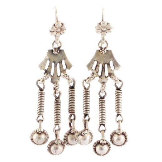 Pure Silver Earrings For Girls