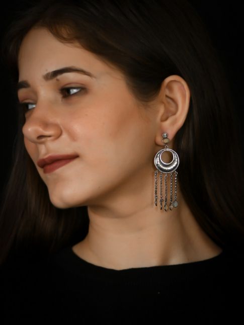 Silver Earrings for girls