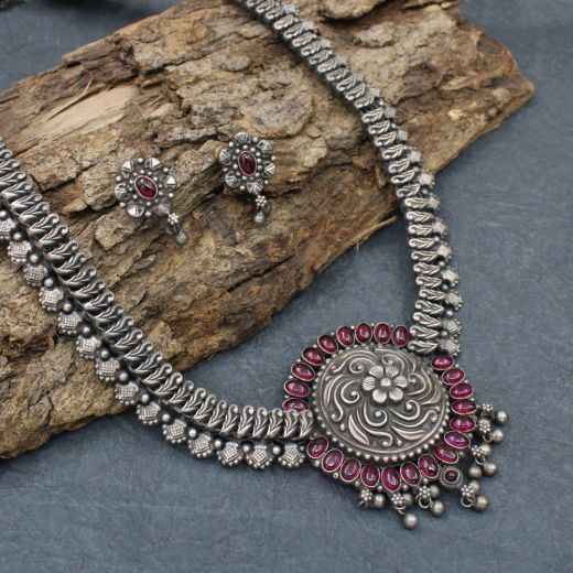 Tribal Silver Necklace India
