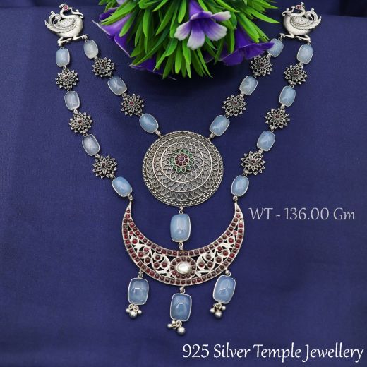 Pure silver necklace