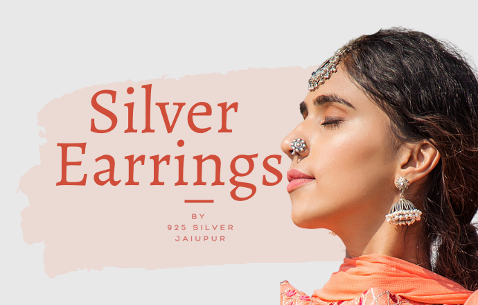 Silver Earrings online 70% Off with Multi designs | Buy Now – misshighness